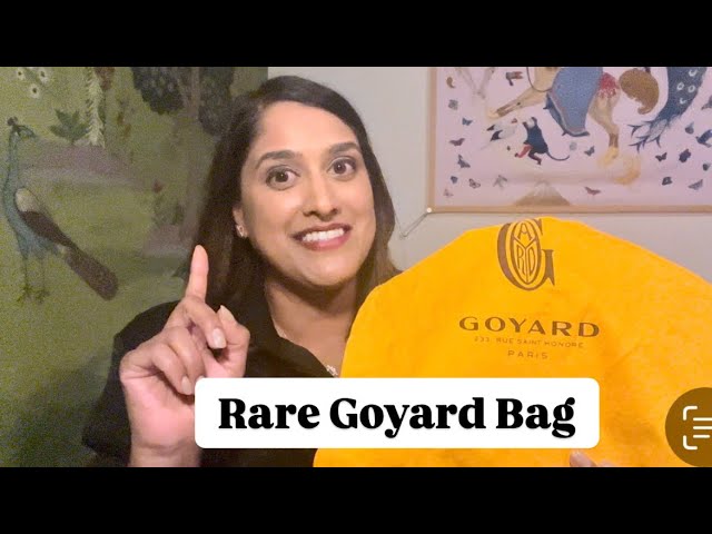 Rare Goyard Reveal - Paris Shopping - Unusual Style and color