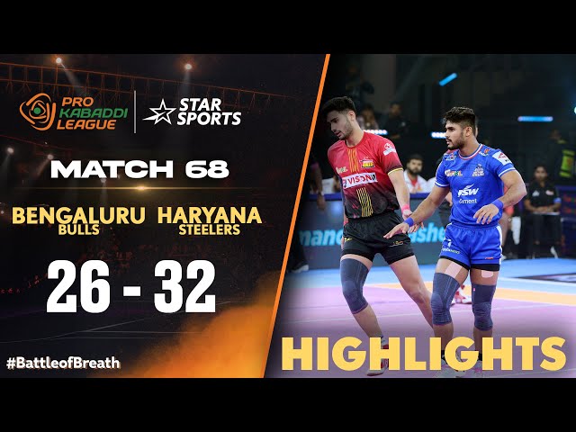 #Shadloui's #HaryanaSteelers' win against #BengaluruBulls | ProKabaddionStar