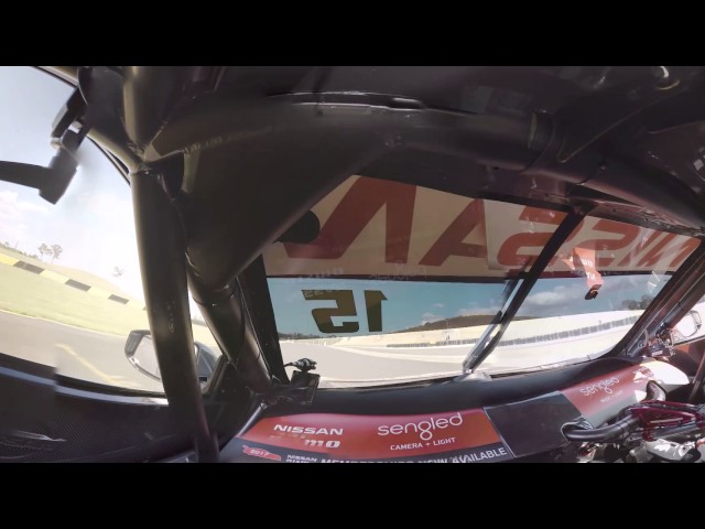 Go for a 360 degree lap with Rick Kelly - Nissan Motorsport