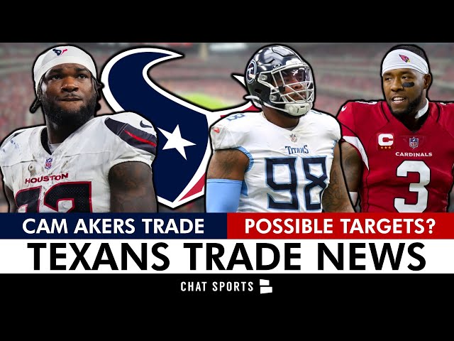 Texans TRADING Cam Akers To Vikings + Top Houston Texans Trade Targets