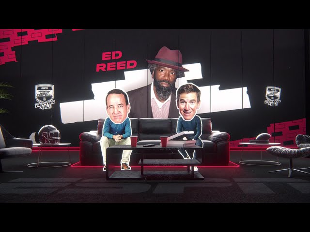 Ed Reed sits down to relive some memories with the Mannings | MNF ManningCast