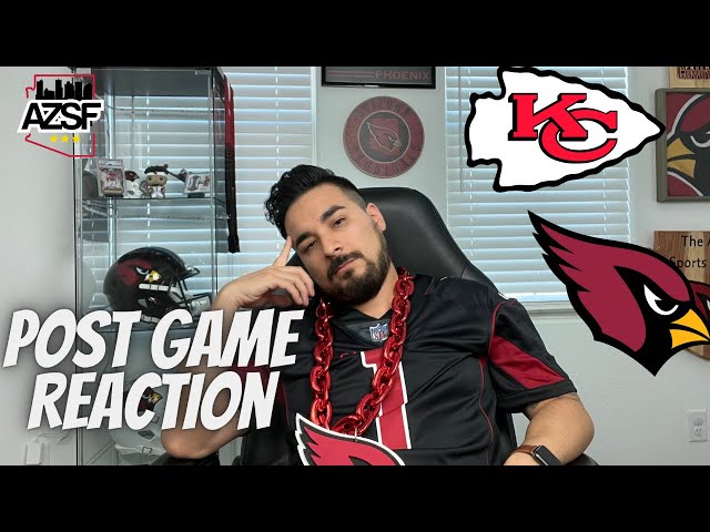 What A Embarrassing Performance By the Arizona Cardinals | We Are NOT A Super Bowl Team (Rant)