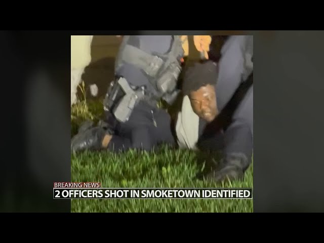 New video shows moments before 2 Louisville police officers were shot in Smoketown neighborhood