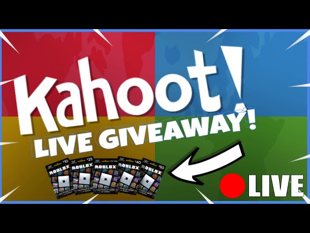 🔴LIVE🔴 | PLAYING KAHOOT, VIEWERS PICK THE QUIZZES WE PLAY! | ROAD TO 1,900 SUBS! | ROBUX GIVEAWAY!