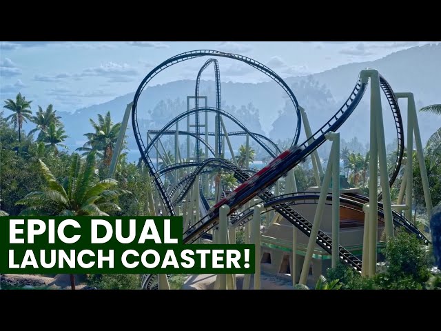 Tecuani Beast Official Unveiling | New Vekoma Thrill Coaster at Vidanta World Bon Mexico