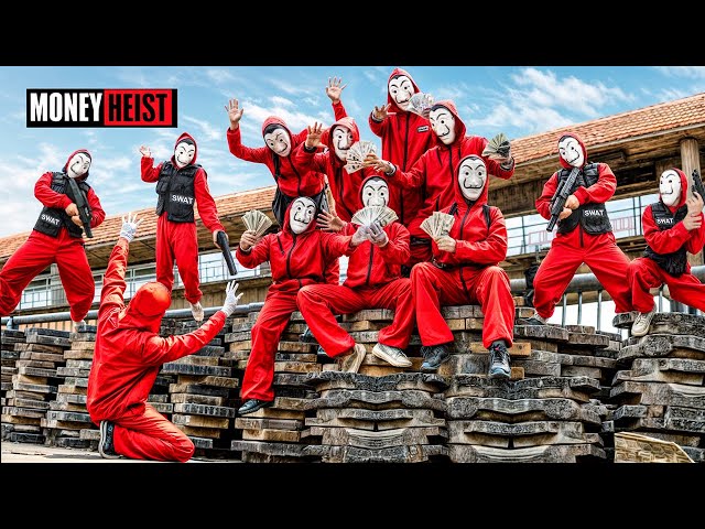 PARKOUR VS MONEY HEIST! 6 | BAD GUYS: No ESCAPE, POLICE closing in fast (BELLA CIAO REMIX) Epic POV