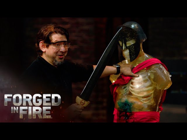 "Are You Not Entertained?!" Roman Gladius THRUSTS & SLASHES! | Forged in Fire (S1)