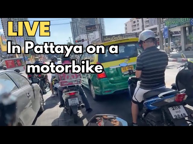 Motorbike around Pattaya LIVE