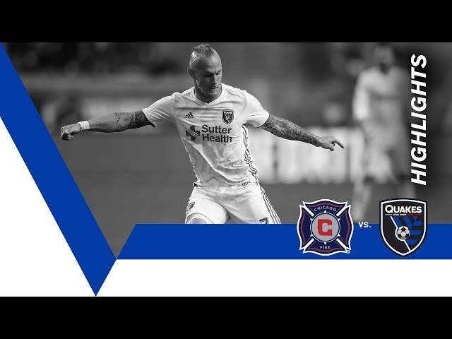 HIGHLIGHTS: Chicago Fire vs. San Jose Earthquakes | June 2, 2018