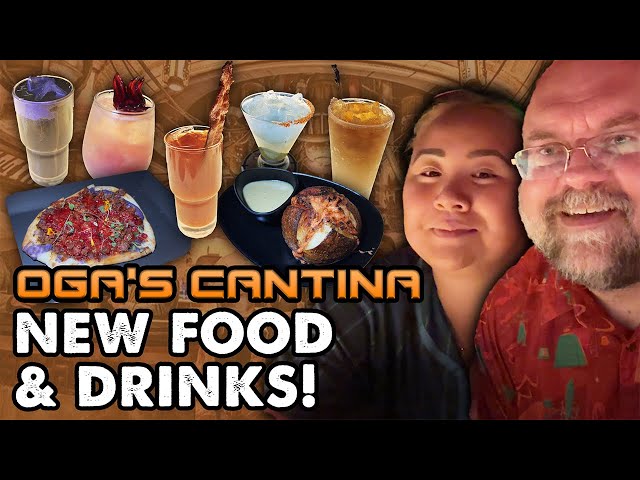 REVIEW: Trying New Drinks and "Real Food" at Oga's Cantina in Disney's Hollywood Studios