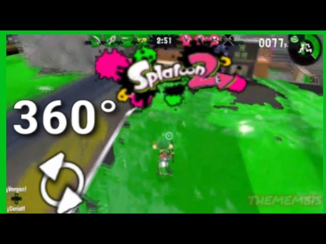 COMBATES DE SPLATOON 2 EN 360°