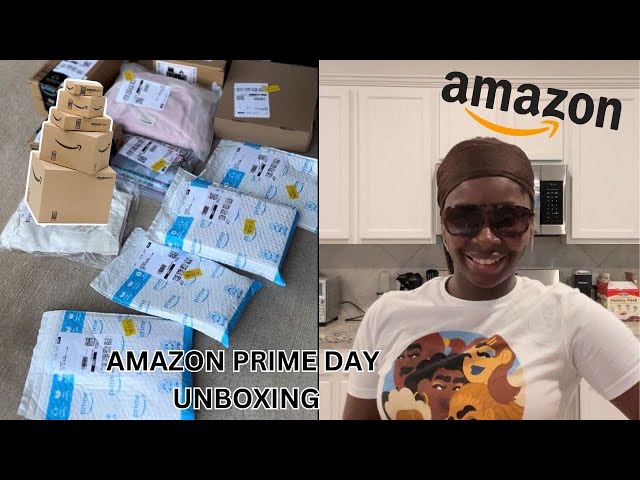 Prime day BLISS:Unboxing my Incredible Amazon Haul