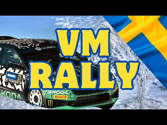 WRC Rally Sweden 2024