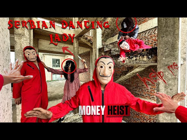 Parkour vs MONEY HEIST ESCAPING SERBIAN DANCING LADY 11 | Epic Parkour POV HORROR Movie Chase