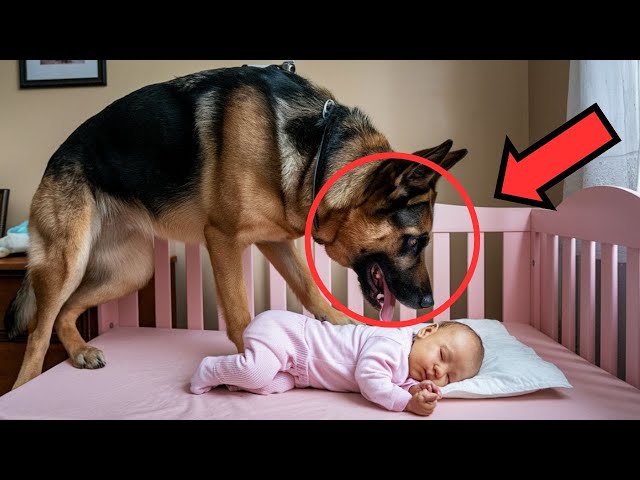 The Dog Growled at the Child Every Night. When the Father Found Out Why, He Was Horrified 🐕👶😱