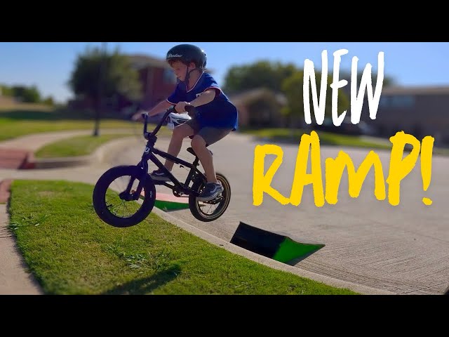 💥New DIY BMX/MTB Ramp - Big Fun for All Riders!