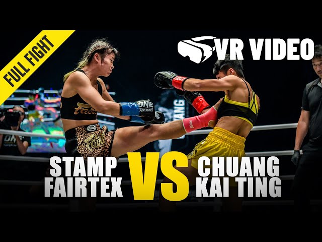 Stamp Fairtex vs. Chuang Kai Ting | ONE Championship VR Fight