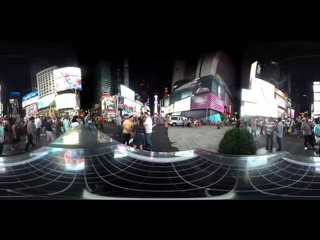 1st Pano Landscape: Times Square