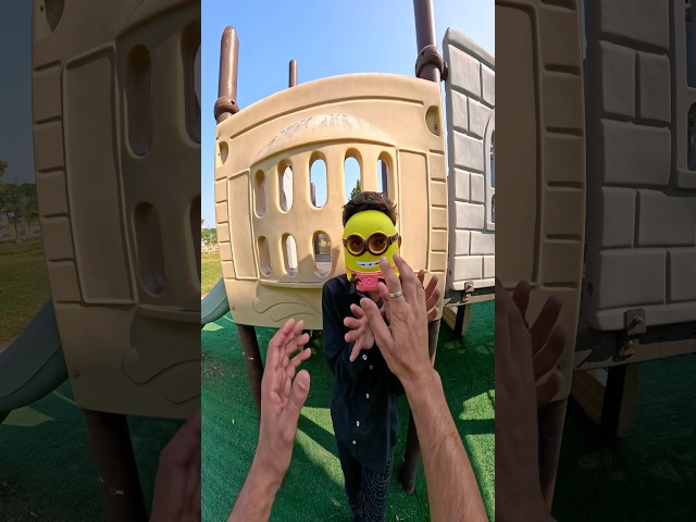 Bella ciao playground parkour vs minion mask faced pov