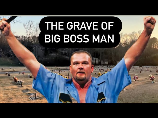 The Grave of WWF Wrestling Legend Big Boss Man aka THE BOSS