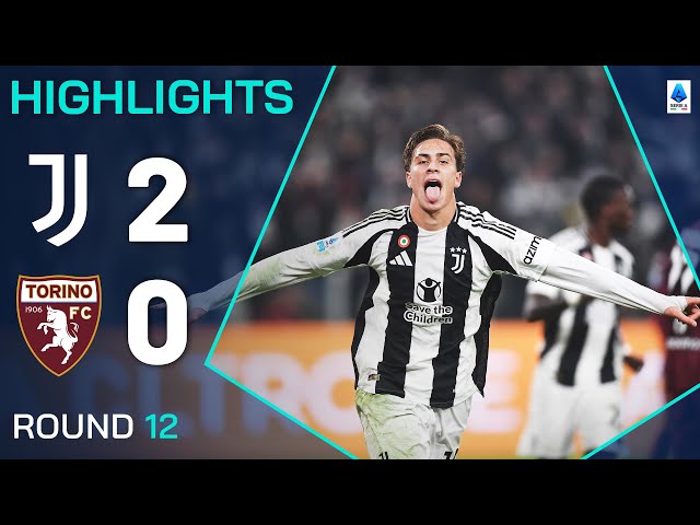 JUVENTUS-TORINO 2-0 | HIGHLIGHTS | Weah and Yildiz secure derby victory for Juve | Serie A 2024/25