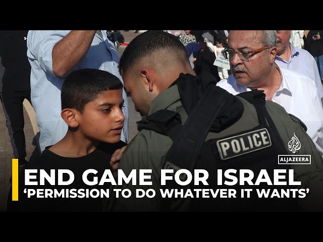 End game for Israel is to have ‘permission to do whatever it wants’