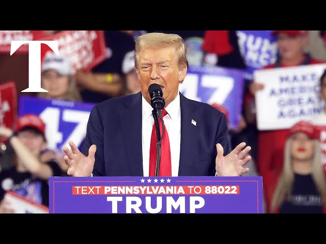 LIVE: Donald Trump hosts major MAGA rally in Pennsylvania