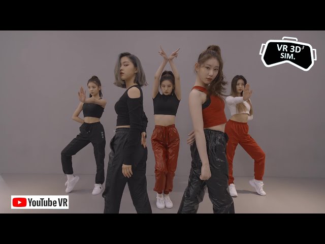 ITZY "WANNABE" Dance Practice (Moving Ver.) 60fps (VR 3D SIM)