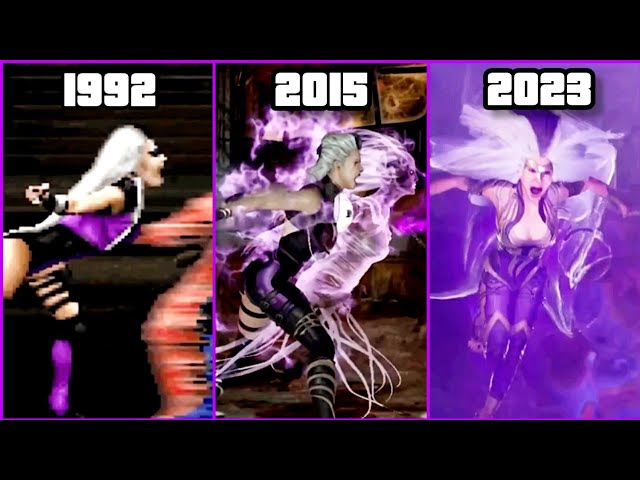 Evolution of Queen Sindel Fatality In Mortal Kombat Game [1992 - 2023]