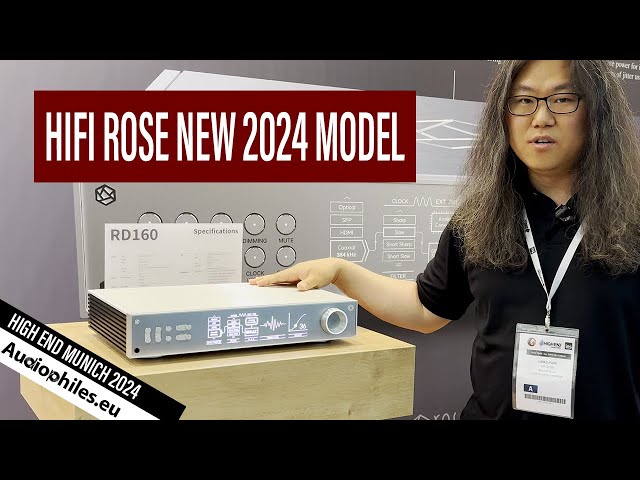 HiFi Rose with the brand new RD160 DAC model