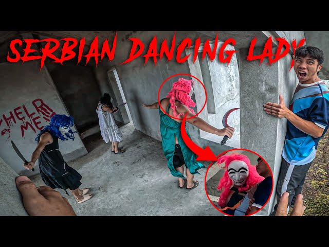 ESCAPING SERBIAN DANCING LADY  27.0 | Parkour Pov Horror Film | By B2F Viet Nam