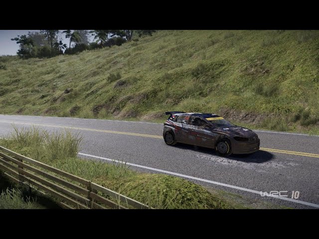 WRC 10 (PS5 4к) Rally New Zealand Volkswagen Polo Rally 2 WRC 2/3