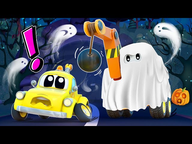 Gruseliges HALLOWEEN GESPENST im Tunnel!  | InvenTom der Abschleppwagen | Car City World App