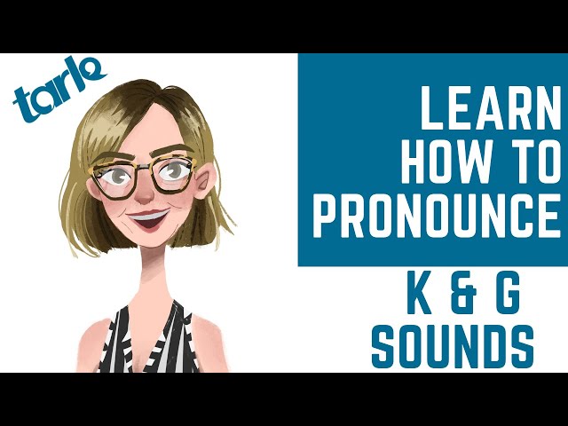 How to Pronounce K & G Sounds - Pronunciation Class for English Learners  - Lunch Time Live