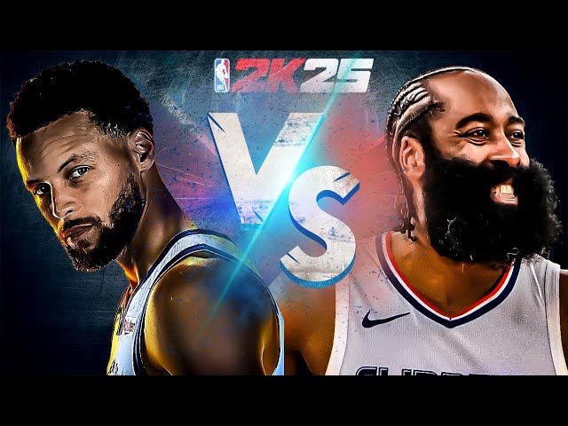 WARRIORS vs CLIPPERS in REALISTIC 4K NBA 2K25 SIMULATION