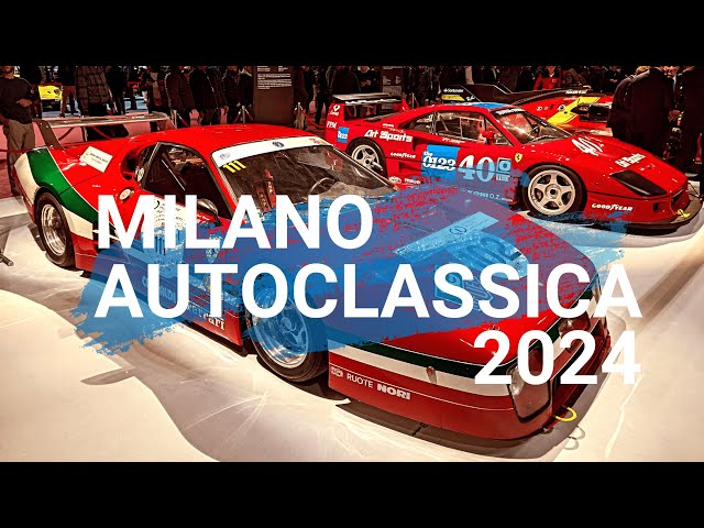 MILANO AUTOCLASSICA 2024 - DI BENE IN MEGLIO!!!