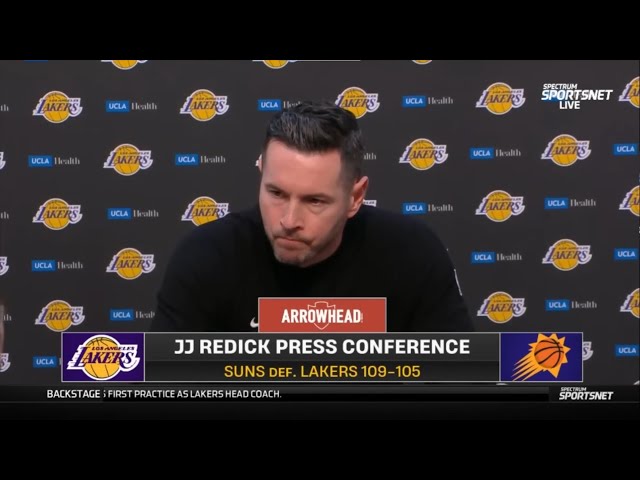 JJ Reddick is extremely pissed after Lakers first loss vs Suns