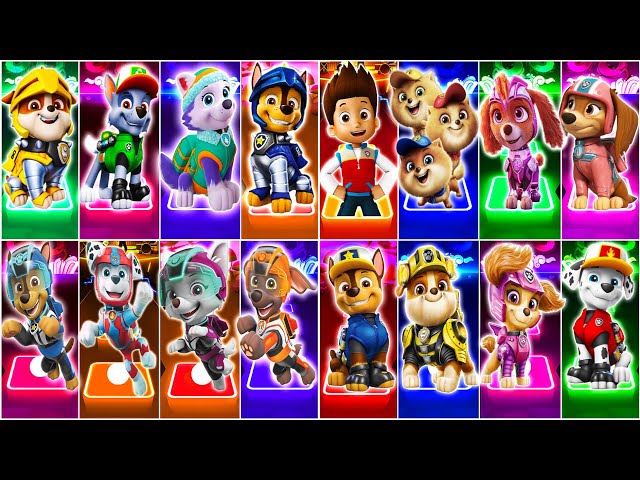 PAW Patrol The Mighty Movie || Tiles Hop EDM Rush