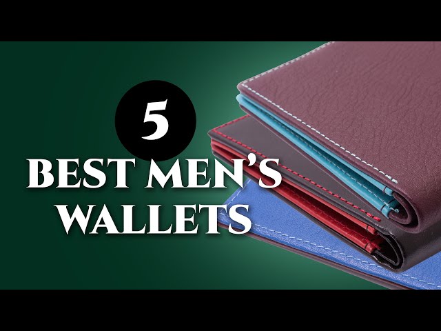 5 Best Wallets For Gentlemen - Quality Leather Billfold, Card Case, Phone, Slim & Men's Coat Wallet