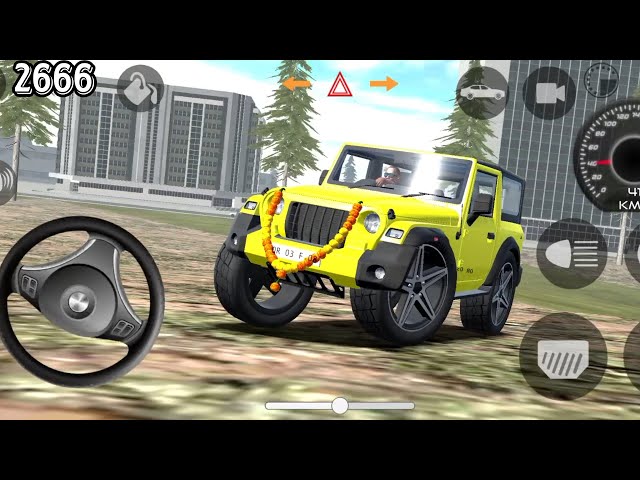 LIVE STREAM GAME🔥DOLLAR SONG INDIAN CARS MODIFIED DRIVING 3D THAR 2666🔥 INDIAN CARS SIMULATOR 3D