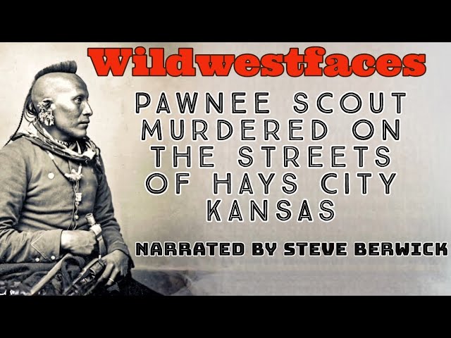 Pawnee scout murdered by ruffian