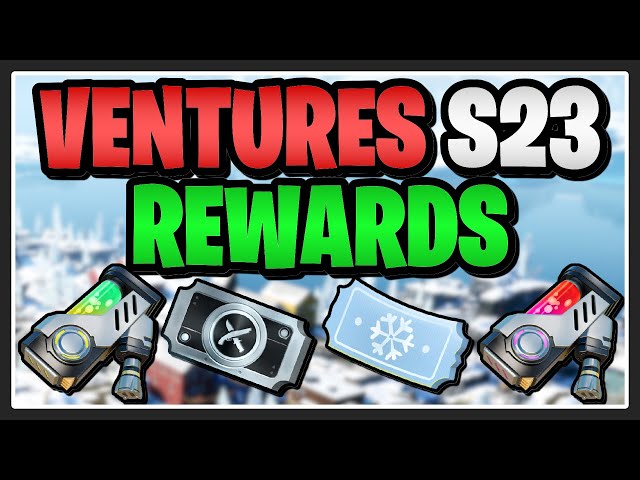 VENTURES 23 REWARDS, LOADOUTS, TIPS & TRICKS! Frozen Fjords Fortnite Save the World