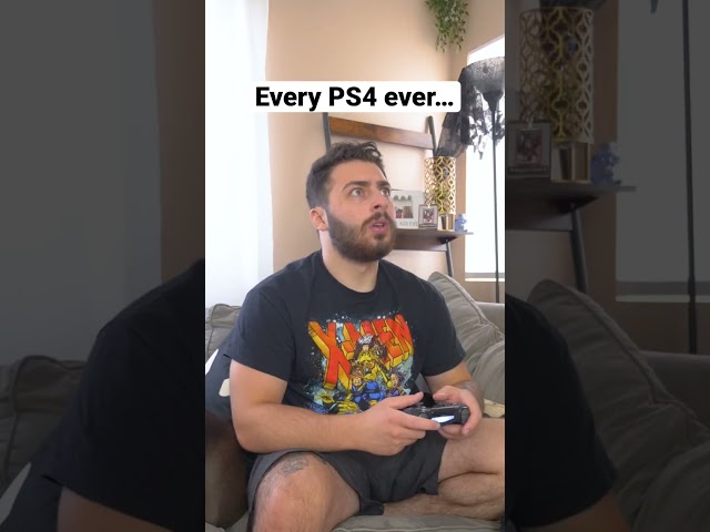 Every PS4 ever… #shorts #gaming