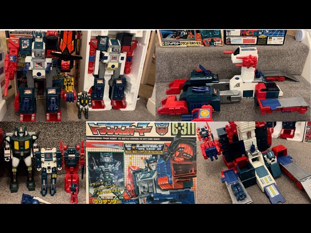 Transformers generation one Grand maximus review. G1 Super god masterforce complete Japanese figure