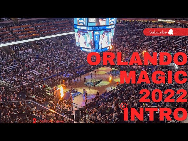 NBA Orlando Magic 2022 opening intro