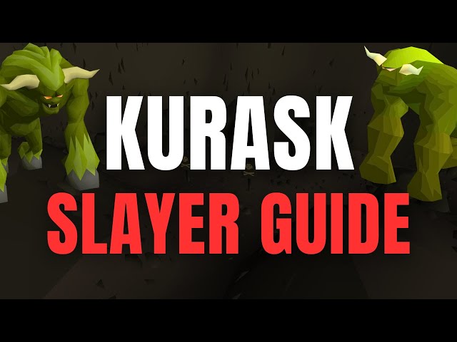 OSRS Kurask Slayer Guide - Easy AFK Profit! (Underrated!)