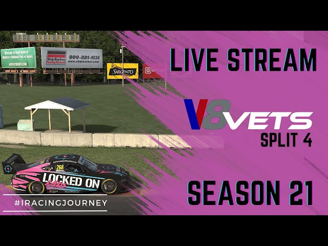 V8 Vets Seasom 21 - Split 4 - Round 7 - #iRacing League #SimRacing #Gaming #Racing