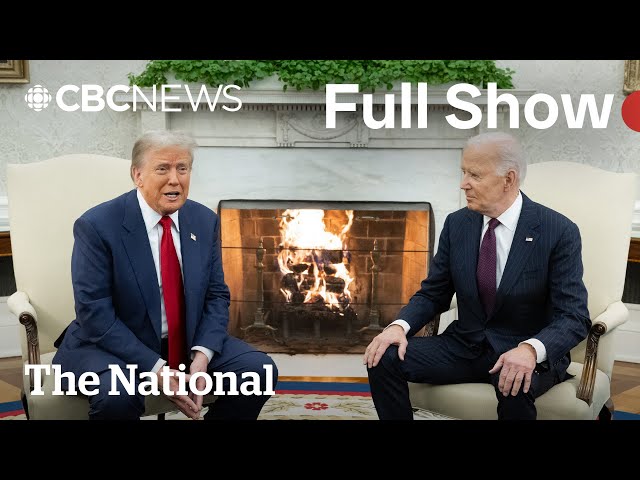 CBC News: The National | Trump and Biden meet at the White House