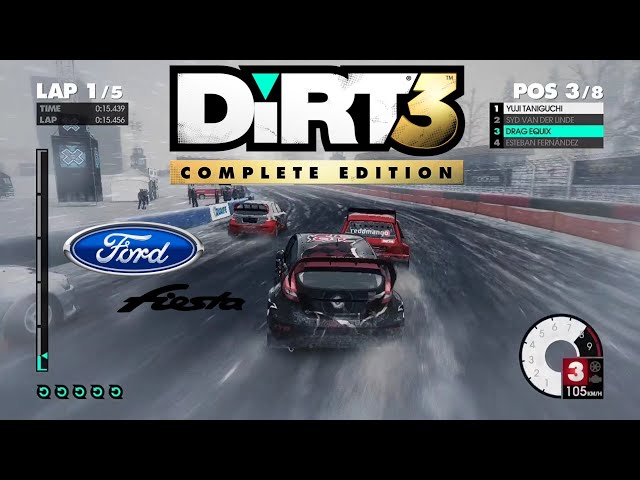 Ford Fiesta RallyCross (Flip Off Road) | RallyX Aspen | Aspen Snowmass Loop | Dirt 3