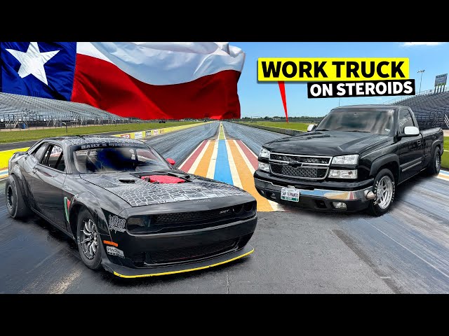 Is a 1500hp Twin Turbo Silverado ENOUGH to beat @Demonology's Black Ghost Dodge Demon??